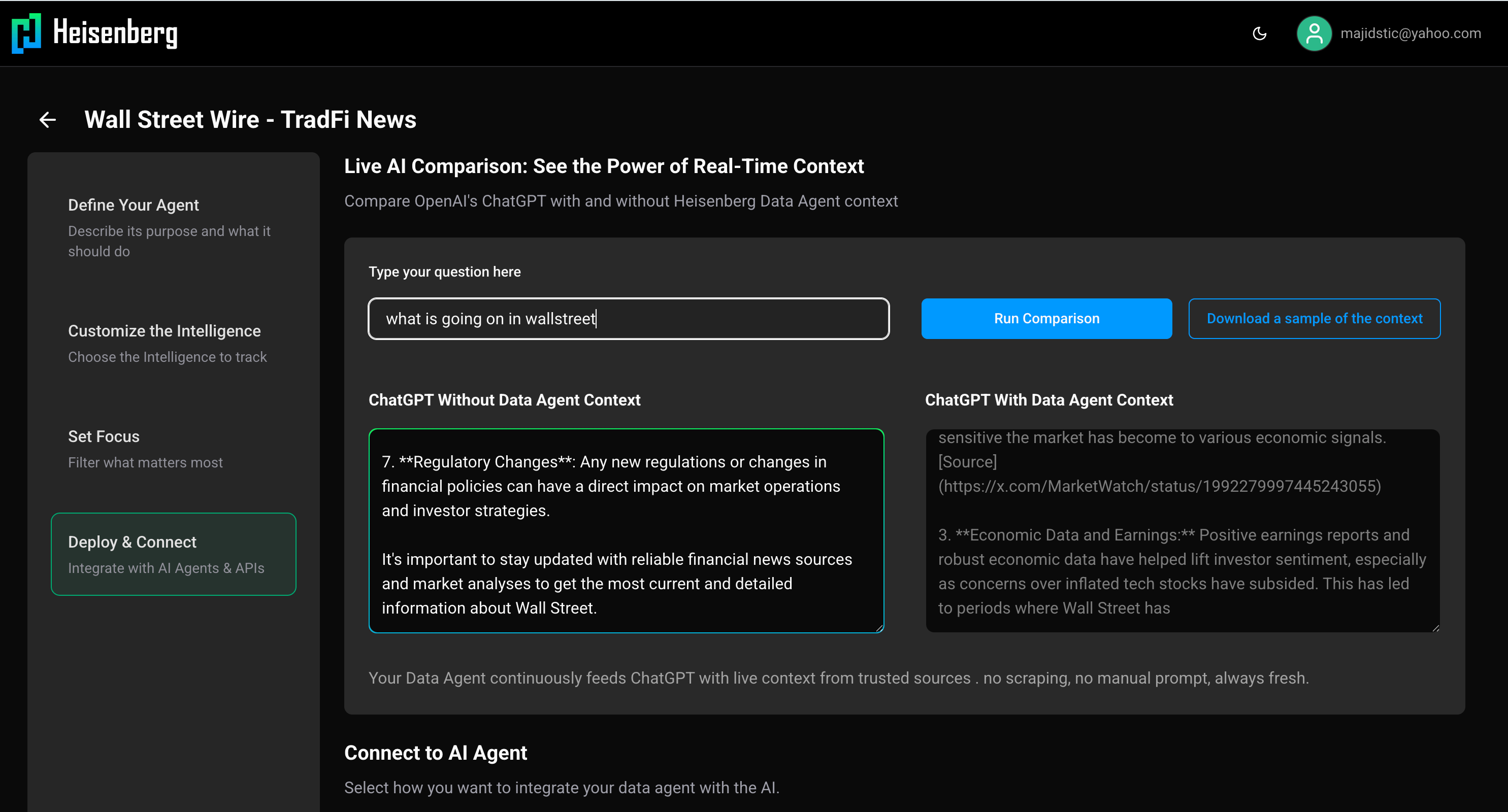 COOK Live Simulation with streaming response